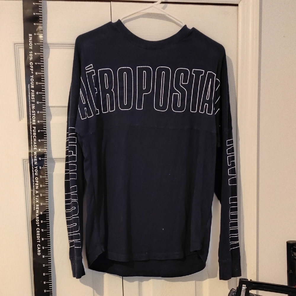 Aeropostale Navy Long Sleeve Tee